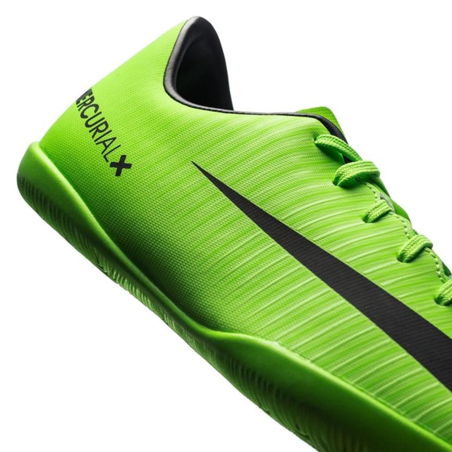Nike Jr MercurialX Vapor XI IC Indoor Soccer Shoes - Electric Green/Black/White - Best Buy Soccer