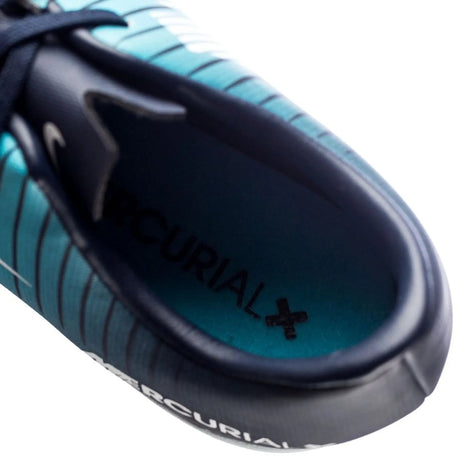 Nike Jr MercurialX Vapor XI IC Indoor Soccer Shoes - Obsidian/White/Gamma Blue - Best Buy Soccer