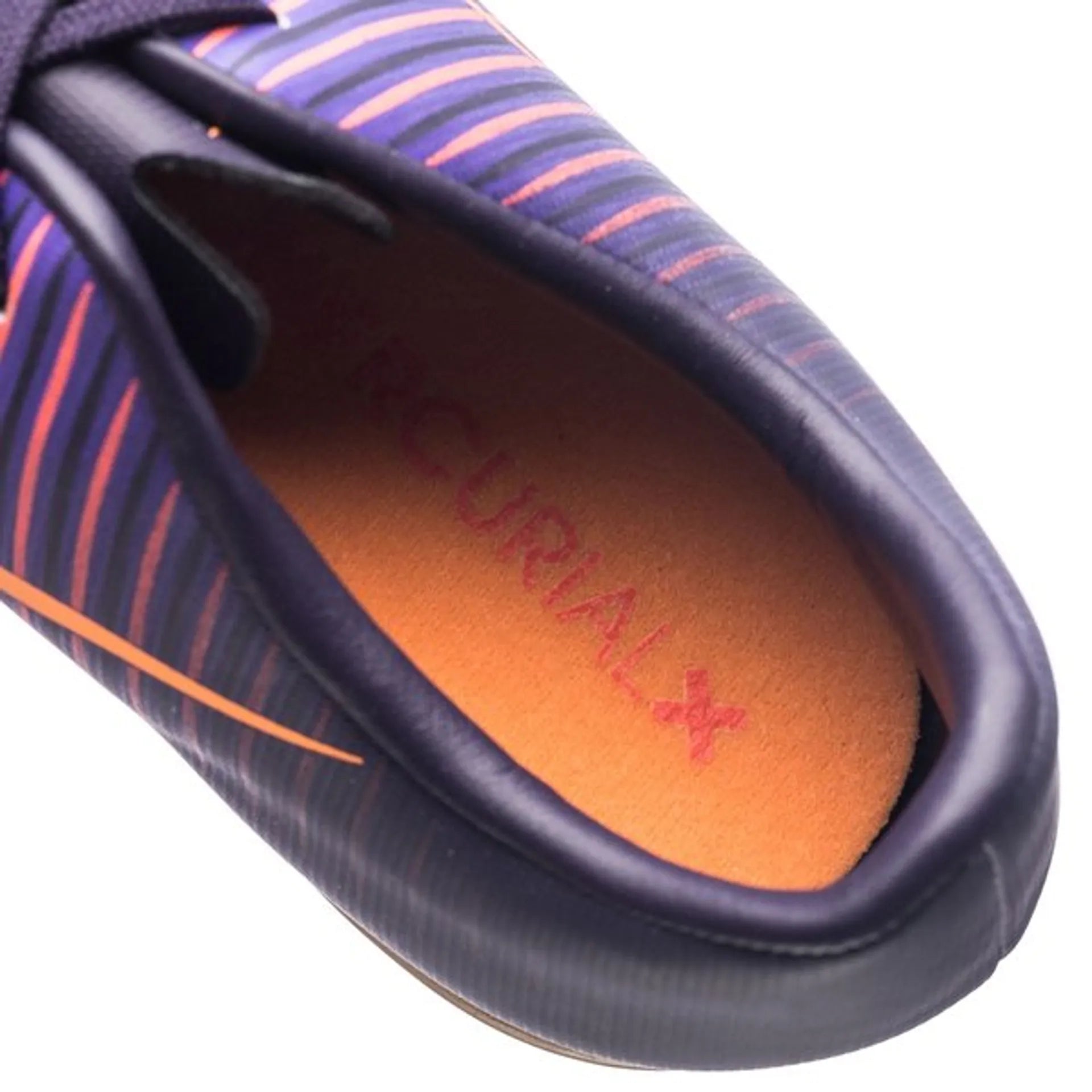 Nike Jr MercurialX Vapor XI IC Indoor Soccer Shoes - Purple/Orange/Grape - Best Buy Soccer