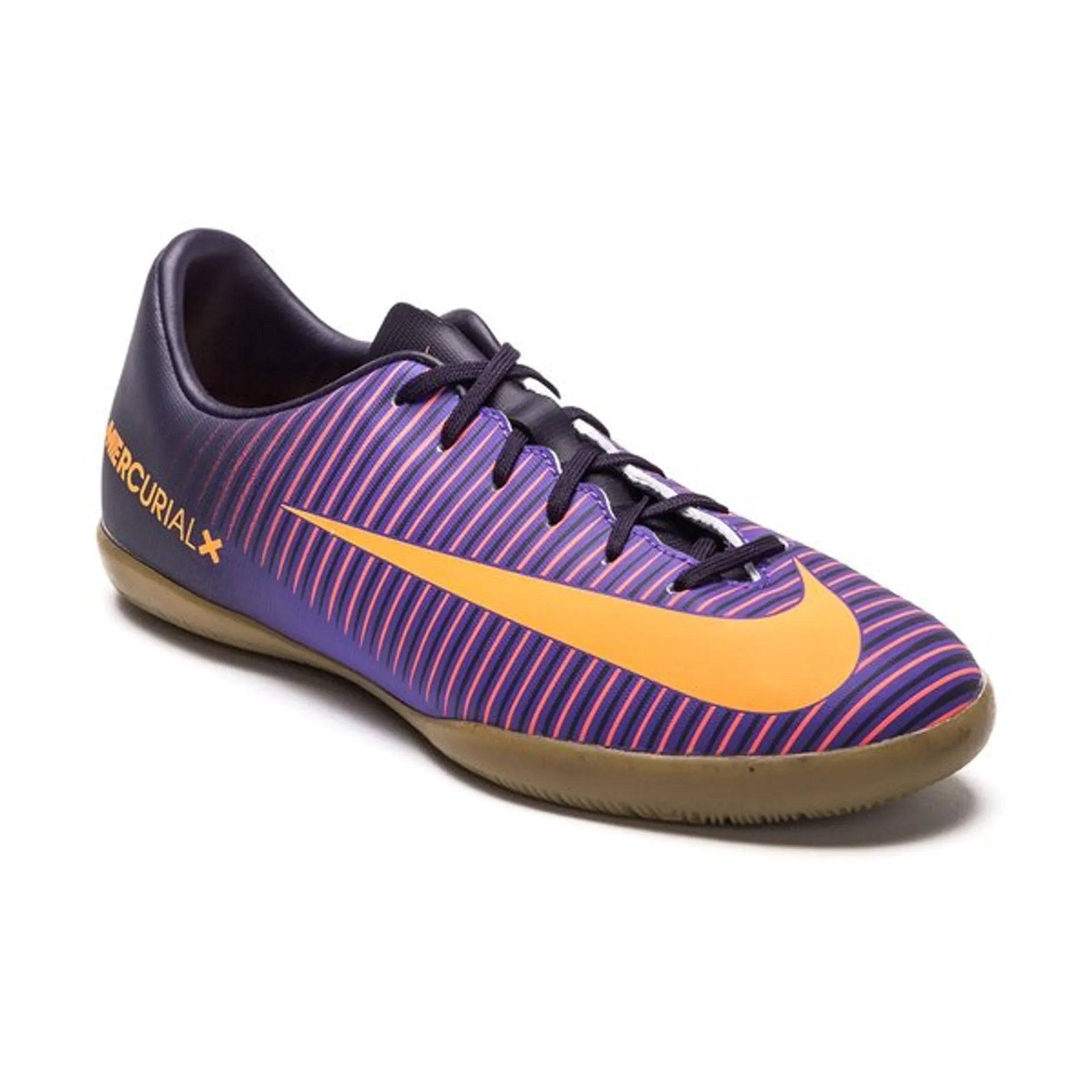Nike Jr MercurialX Vapor XI IC Indoor Soccer Shoes - Purple/Orange/Grape - Best Buy Soccer