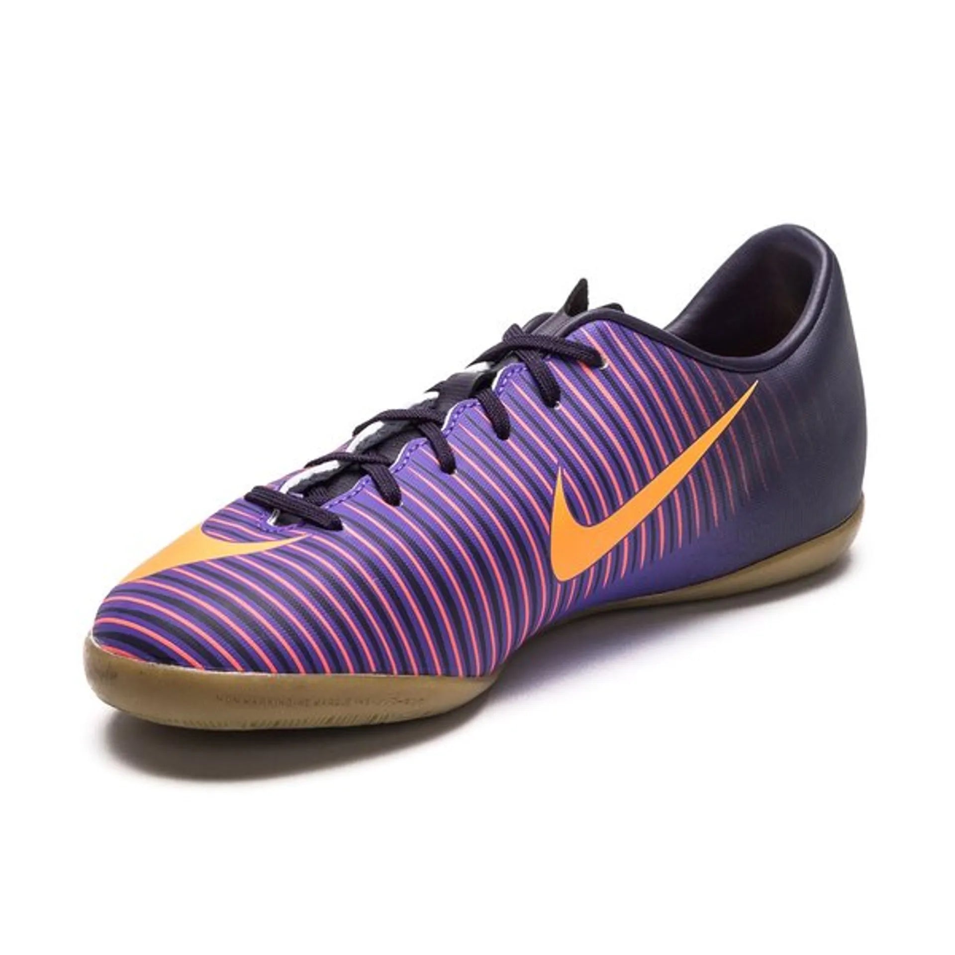 Nike Jr MercurialX Vapor XI IC Indoor Soccer Shoes - Purple/Orange/Grape - Best Buy Soccer