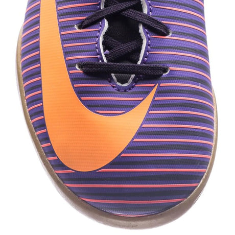 Nike Jr MercurialX Vapor XI IC Indoor Soccer Shoes - Purple/Orange/Grape - Best Buy Soccer