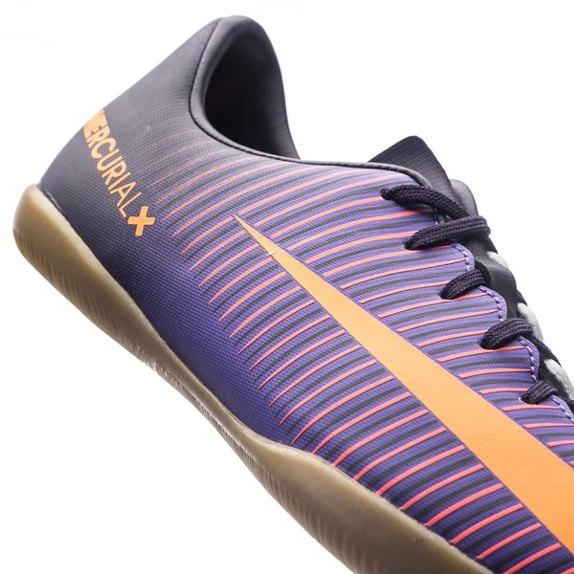 Nike Jr MercurialX Vapor XI IC Indoor Soccer Shoes - Purple/Orange/Grape - Best Buy Soccer