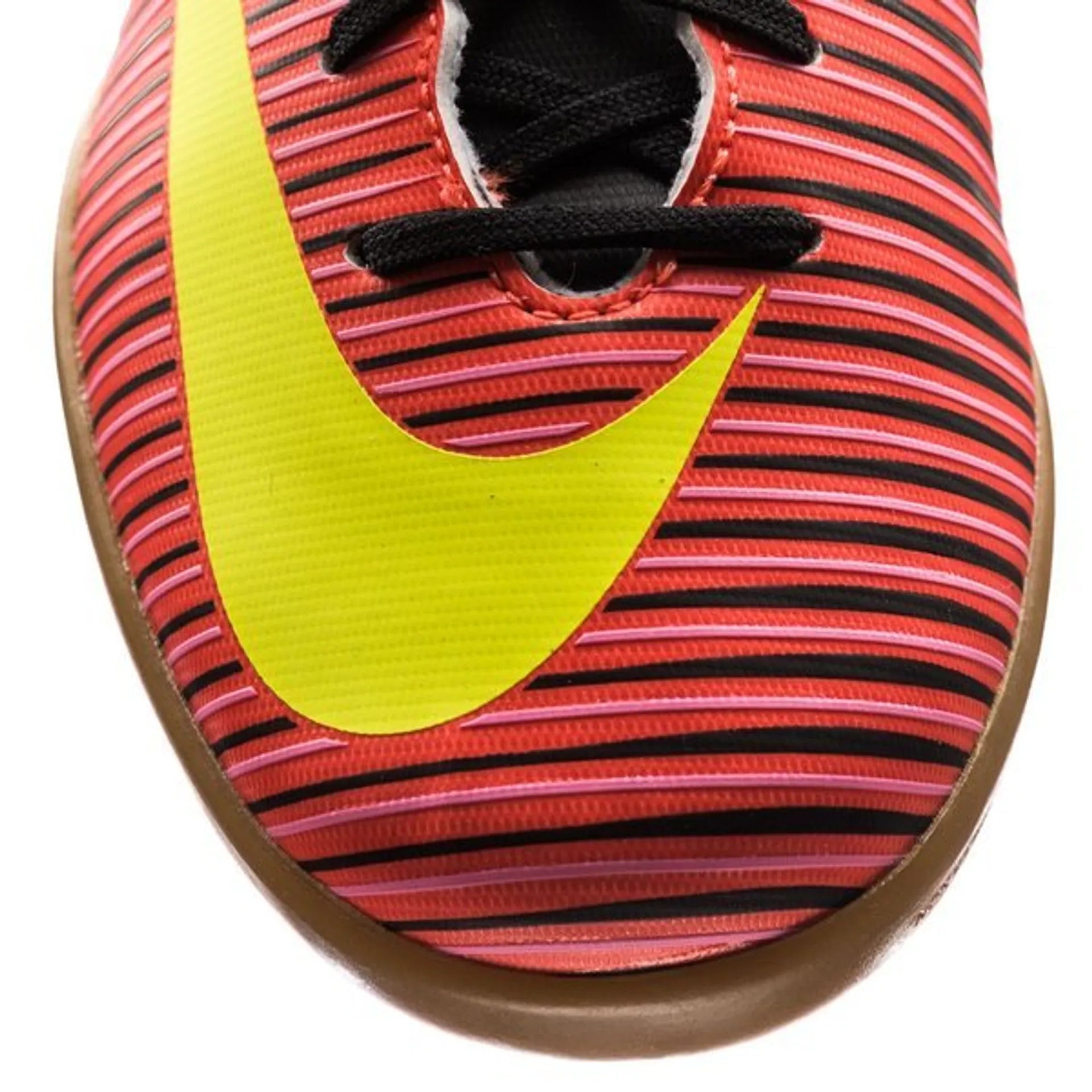 Nike Jr MercurialX Vapor XI IC Indoor Soccer Shoes - Total Crimson/Black/Volt - Best Buy Soccer