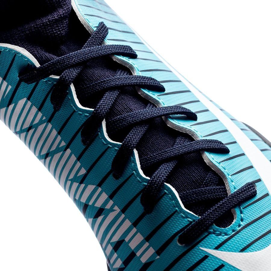 Nike Jr Mercurialx Victory VI DF Kid's TF Turt Soccer Cleats - Ice-Obsidian/White/Gamma Blue - Best Buy Soccer