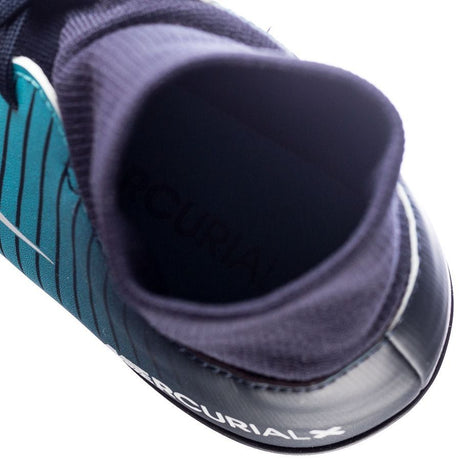 Nike Jr Mercurialx Victory VI DF Kid's TF Turt Soccer Cleats - Ice-Obsidian/White/Gamma Blue - Best Buy Soccer