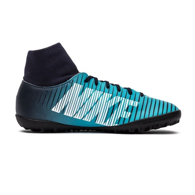 Nike Jr Mercurialx Victory VI DF Kid's TF Turt Soccer Cleats - Ice-Obsidian/White/Gamma Blue - Best Buy Soccer