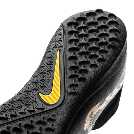 Nike JR Phantom Vision Academy TF Turf Soccer Cleats - Black/Gold - Best Buy Soccer