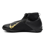 Nike JR Phantom Vision Academy TF Turf Soccer Cleats - Black/Gold - Best Buy Soccer
