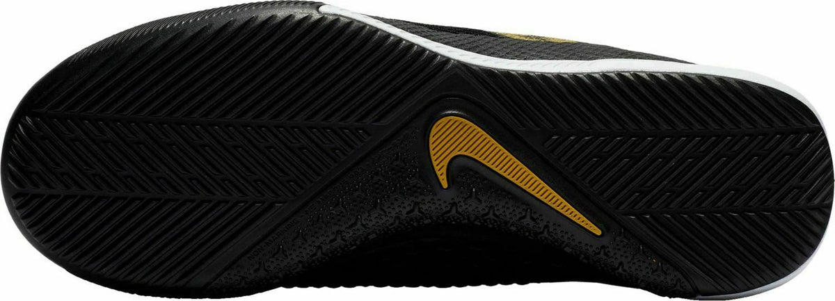 Nike JR Phantom Vision Academy TF Turf Soccer Cleats - Black/Gold - Best Buy Soccer