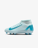 Nike Jr Superfly 10 Club FG Firm Ground Soccer Cleats Glacier Blue/Blue Orbit - Best Buy Soccer
