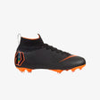 Nike JR Superfly 6 Elite FG Firm Ground Youth Soccer Cleats - Black/Total Orange/White - Best Buy Soccer