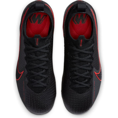 Nike JR Superfly 7 Elite FG Firm Ground Youth Soccer Cleats - Black/Chile Red/Dark Smoke Grey/Chile Red - Best Buy Soccer