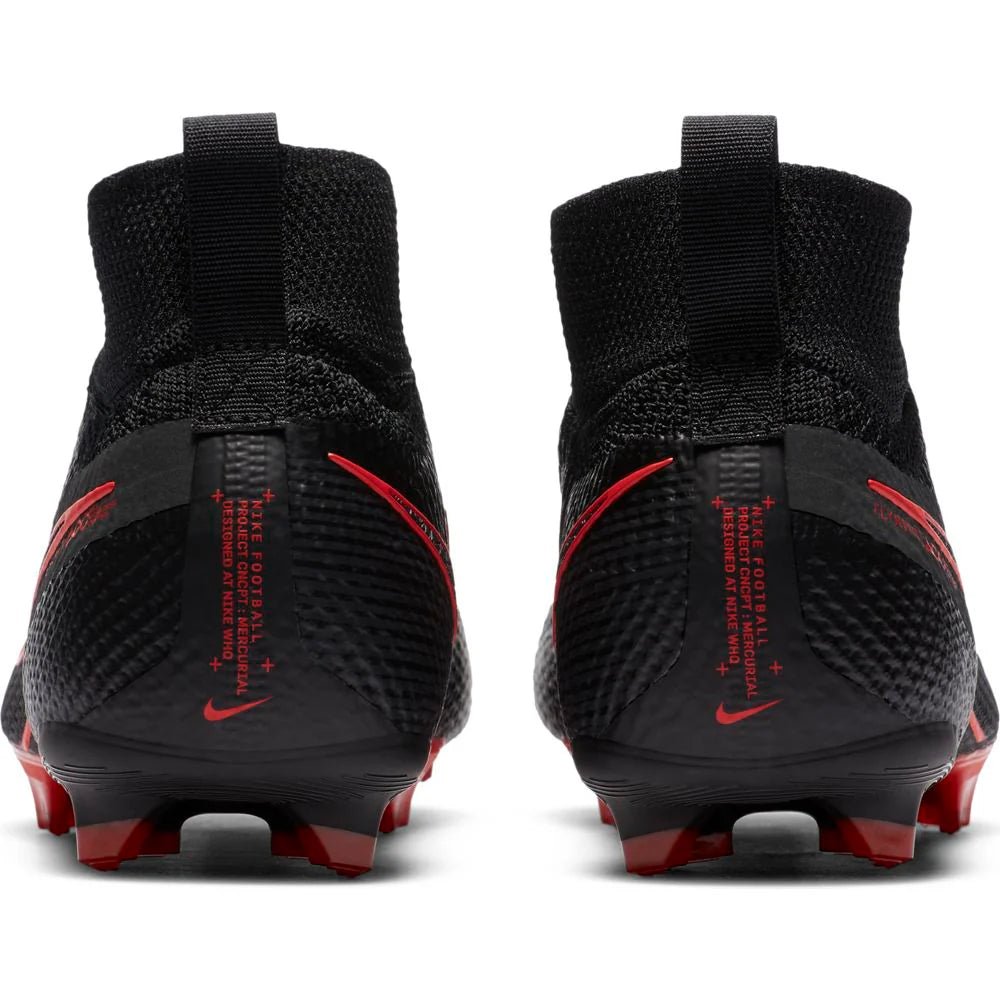 Nike JR Superfly 7 Elite FG Firm Ground Youth Soccer Cleats - Black/Chile Red/Dark Smoke Grey/Chile Red - Best Buy Soccer