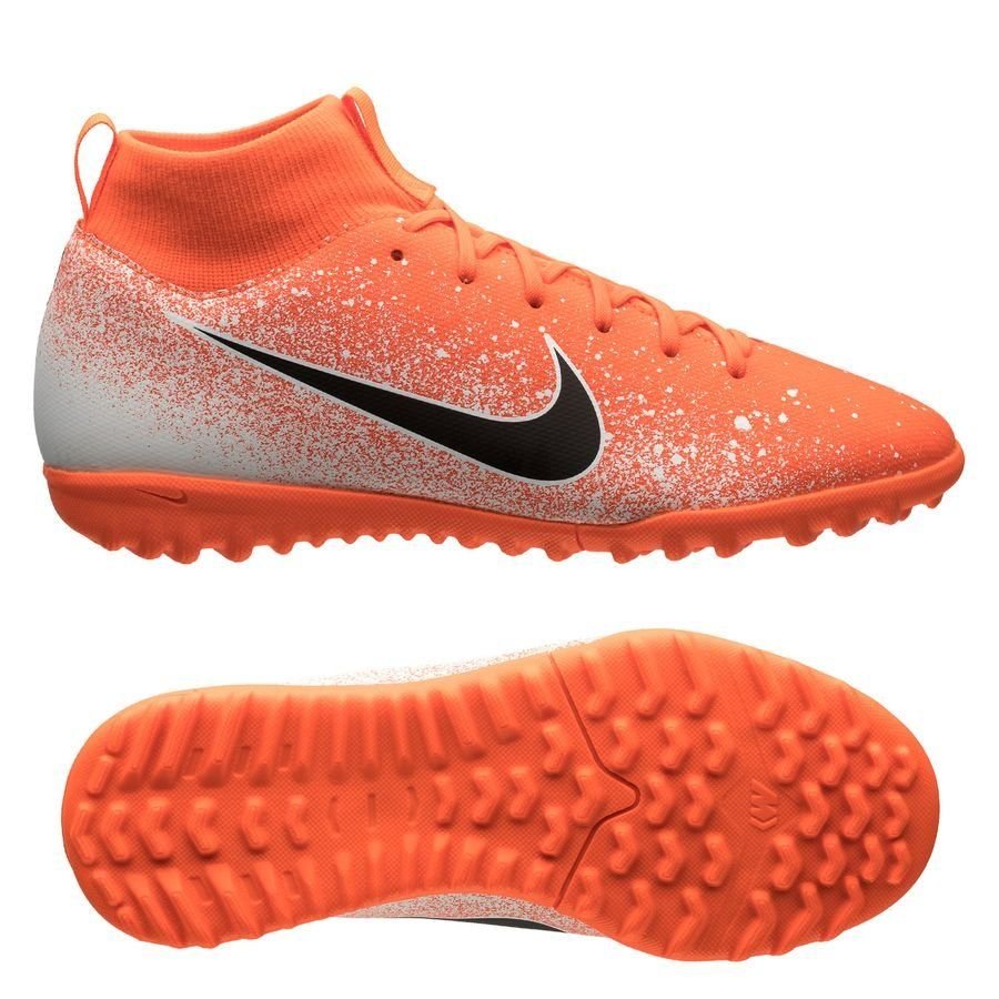 Nike JR Superflyx 6 Academy TF Turf Soccer Cleats - Hyper Crimson/Black/White - Best Buy Soccer