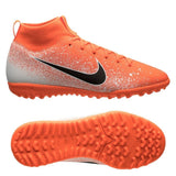 Nike JR Superflyx 6 Academy TF Turf Soccer Cleats - Hyper Crimson/Black/White - Best Buy Soccer