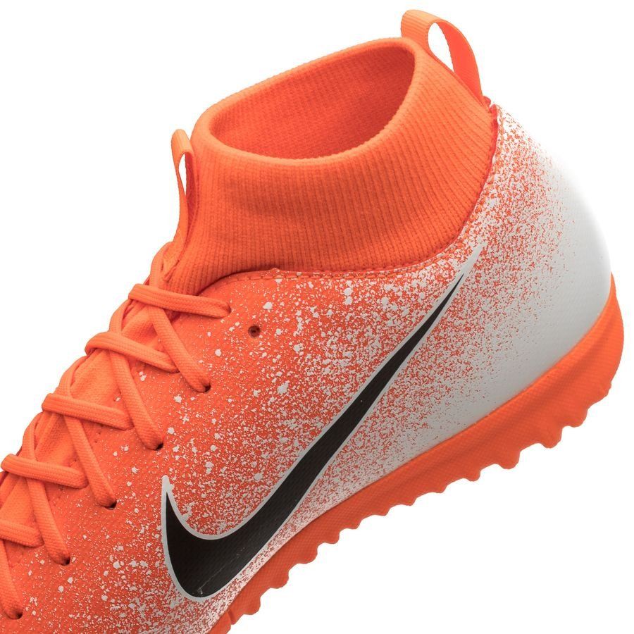 Nike JR Superflyx 6 Academy TF Turf Soccer Cleats - Hyper Crimson/Black/White - Best Buy Soccer