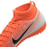 Nike JR Superflyx 6 Academy TF Turf Soccer Cleats - Hyper Crimson/Black/White - Best Buy Soccer