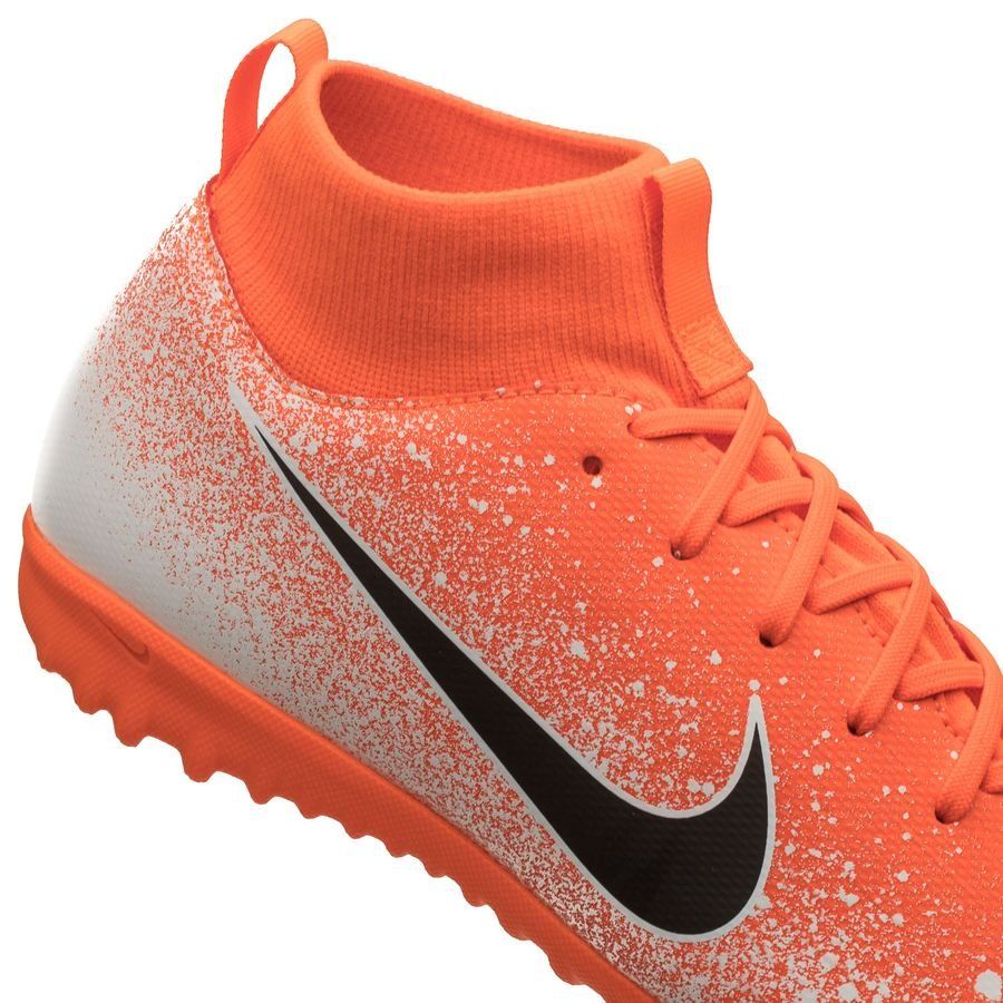 Nike JR Superflyx 6 Academy TF Turf Soccer Cleats - Hyper Crimson/Black/White - Best Buy Soccer