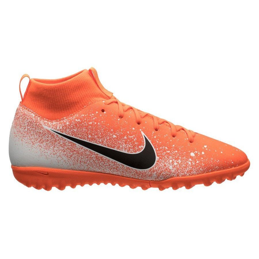 Nike JR Superflyx 6 Academy TF Turf Soccer Cleats - Hyper Crimson/Black/White - Best Buy Soccer