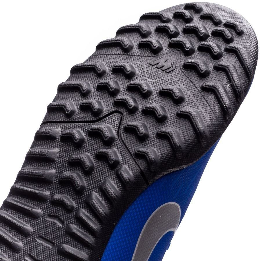 Nike JR Superflyx 6 Academy TF Turf Soccer Cleats - Racer Blue/Metallic Silver - Best Buy Soccer