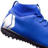 Nike JR Superflyx 6 Academy TF Turf Soccer Cleats - Racer Blue/Metallic Silver - Best Buy Soccer