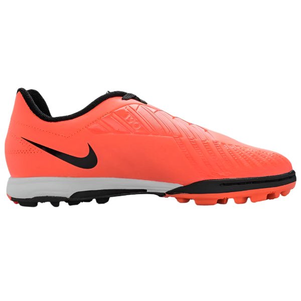 Nike Jr T90 Shoot IV TF Turf Soccer Cleats - Bright Mango/Black/Total Crimson - Best Buy Soccer