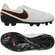Nike JR Tiempo Legend IV FG Firm Ground Soccer Cleats Pure Platinum/Silver - Best Buy Soccer