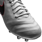 Nike JR Tiempo Legend IV FG Firm Ground Soccer Cleats Pure Platinum/Silver - Best Buy Soccer
