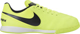 Nike JR Tiempo Legend IV IC Indoor Soccer Shoes - Volt/Black - Best Buy Soccer