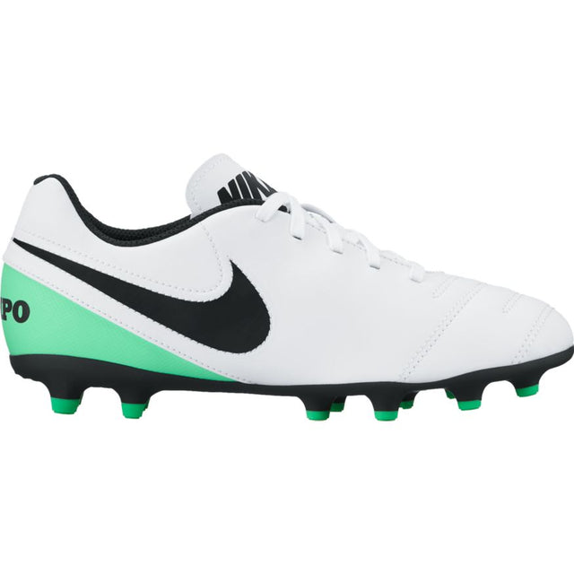 Nike JR Tiempo Rio III White/Blac - Best Buy Soccer