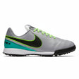 Nike JR Tiempox Legend VI TF Turf Soccer Cleats - Grey/Black/Jade - Best Buy Soccer