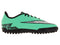 Botines de fútbol Nike Junior HyperVenom Phelon II TF para césped artificial - Verde/Naranja/Plateado