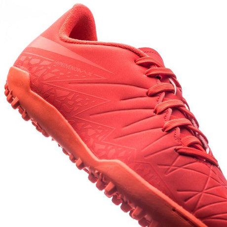 Nike Junior HyperVenom Phelon II TF Tuft Soccer Cleats - Bright Crimson/Orange - Best Buy Soccer
