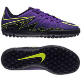 Nike Junior HyperVenom Phelon II TF Tuft Soccer Cleats - Hyper Grape/Black/Volt - Best Buy Soccer