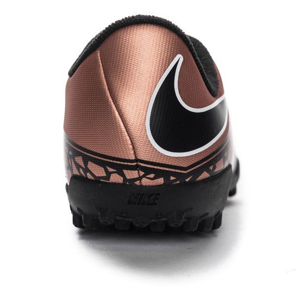 Nike Junior HyperVenom Phelon II TF Tuft Soccer Cleats - Metallic Bronce/Black/Green - Best Buy Soccer