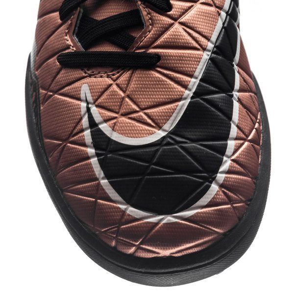 Nike Junior HyperVenom Phelon II TF Tuft Soccer Cleats - Metallic Bronce/Black/Green - Best Buy Soccer