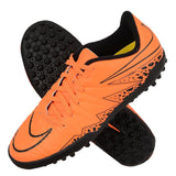 Nike Junior HyperVenom Phelon II TF Tuft Soccer Cleats - Orange/Black - Best Buy Soccer