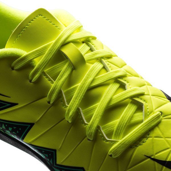 Nike Junior HyperVenom Phelon II TF Tuft Soccer Cleats - Volt/Black/Hyper Turquoise - Best Buy Soccer
