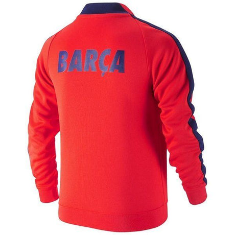 Nike Kid's Barcelona Authentic Top N98 Jacket Crimson/Loyal Blue - Best Buy Soccer