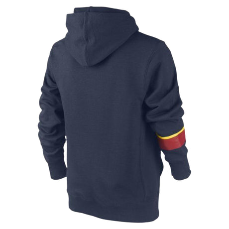 Nike Kid's Barcelona Core Hoody Navy/Yellow - Best Buy Soccer