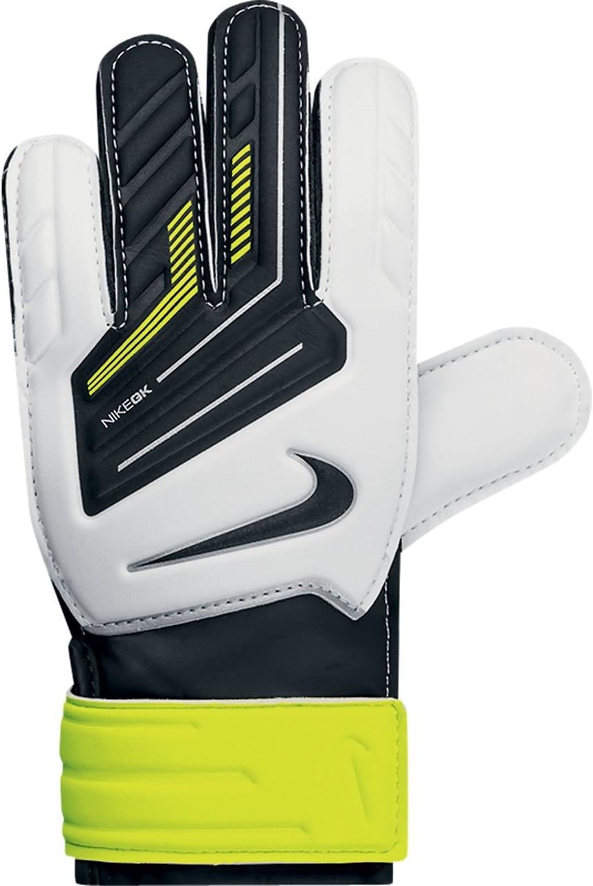 Nike Kid's Jr Grip Goalkeeper Gloves White/Yellow/Black - Best Buy Soccer