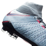 Nike Kids' Jr. Hypervenom Phantom III Dynamic Fit (FG) Firm Ground Soccer Cleats - Blue - Best Buy Soccer