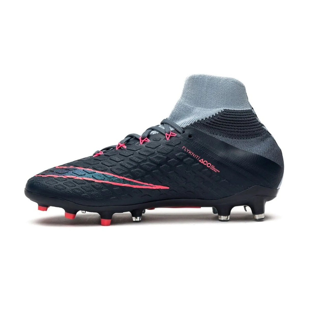 Nike Kids' Jr. Hypervenom Phantom III Dynamic Fit (FG) Firm Ground Soccer Cleats - Blue - Best Buy Soccer