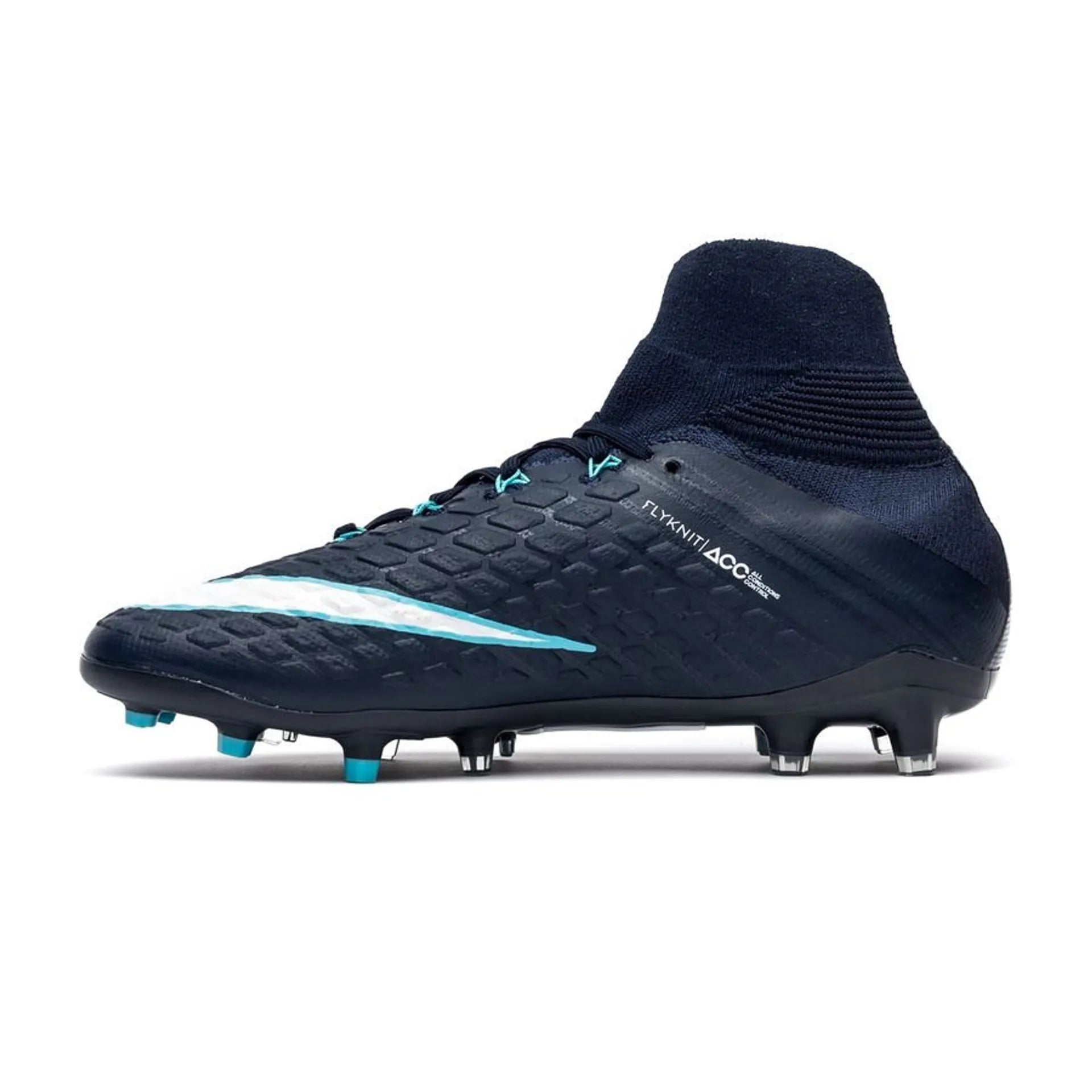 Nike Kids' Jr. Hypervenom Phantom III Dynamic Fit (FG) Firm Ground Soccer Cleats - Blue - Best Buy Soccer