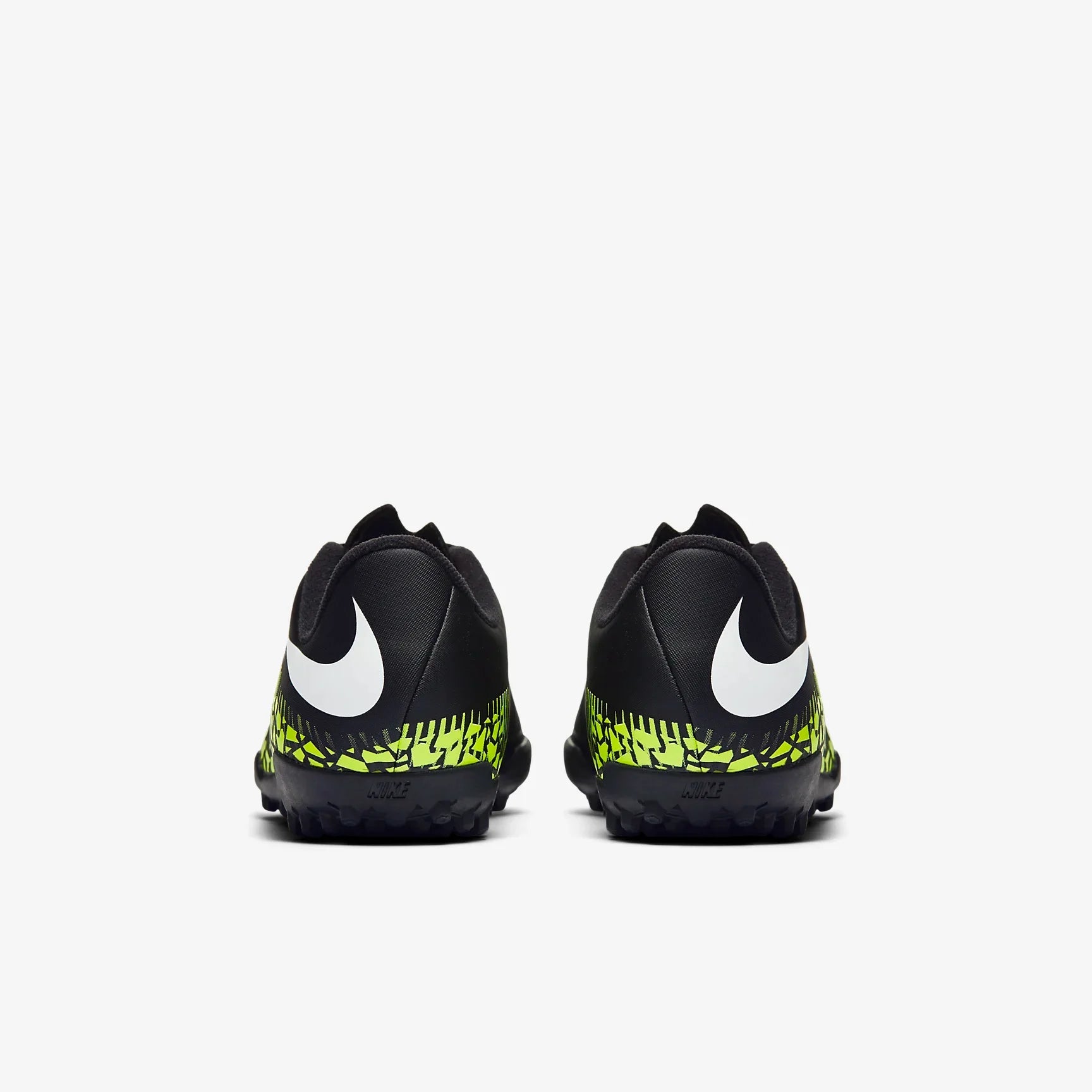 Nike Kid's Jr HyperVenom Phelon II TF Turf Boots Black/White/Volt - Best Buy Soccer