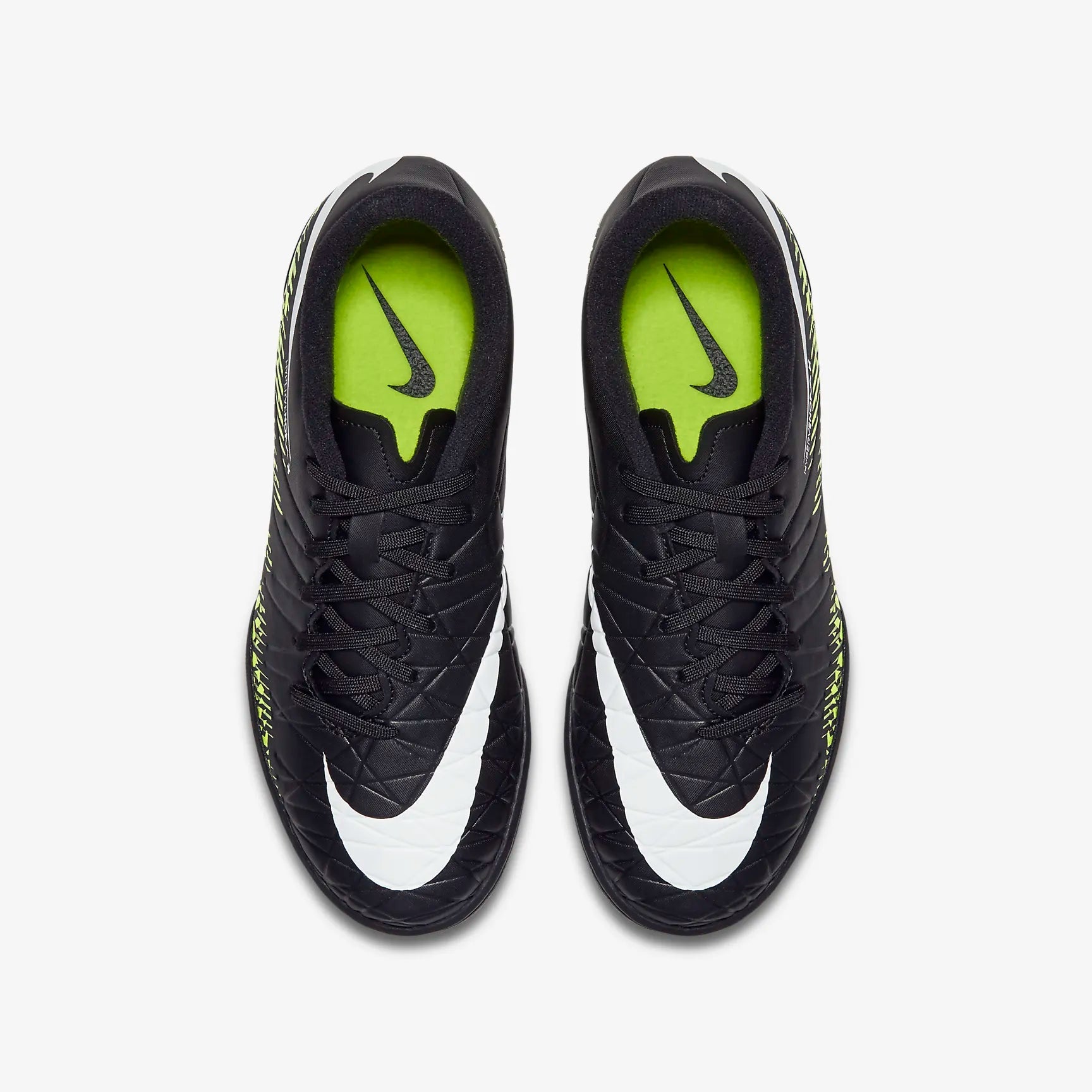 Nike Kid's Jr HyperVenom Phelon II TF Turf Boots Black/White/Volt - Best Buy Soccer