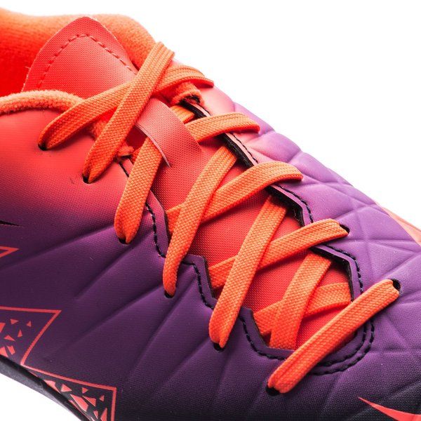 Nike Kids' Jr. HyperVenom Phelon II (TF) Turf Football Boot Total Crimson Obsidian/Purple - Best Buy Soccer