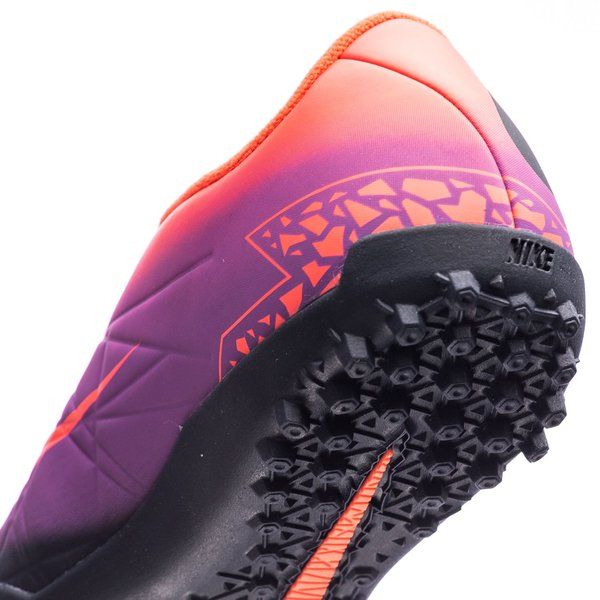 Nike Kids' Jr. HyperVenom Phelon II (TF) Turf Football Boot Total Crimson Obsidian/Purple - Best Buy Soccer