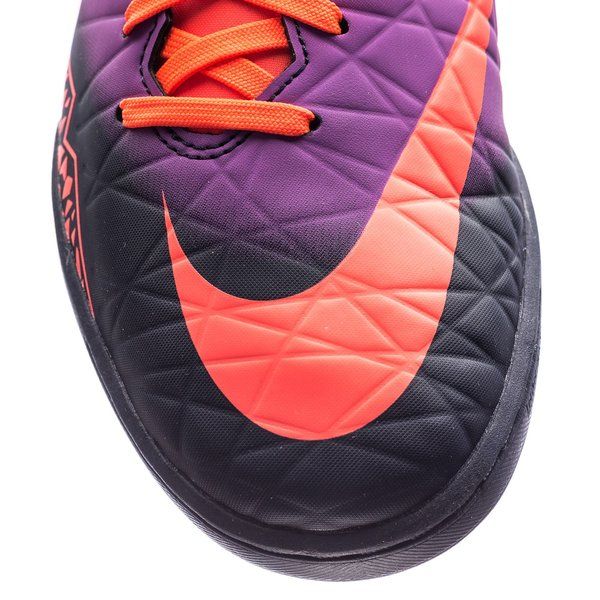 Nike Kids' Jr. HyperVenom Phelon II (TF) Turf Football Boot Total Crimson Obsidian/Purple - Best Buy Soccer